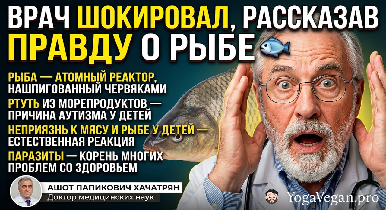 🎬 Врач шокировал, рассказав правду о рыбе 🐟