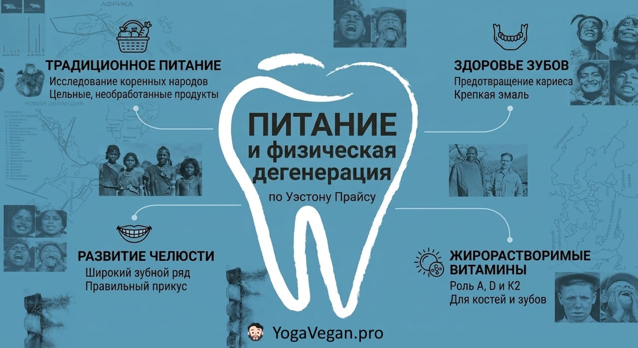 📚 «Питание и физическая дегенерация» - Уэстон Прайс